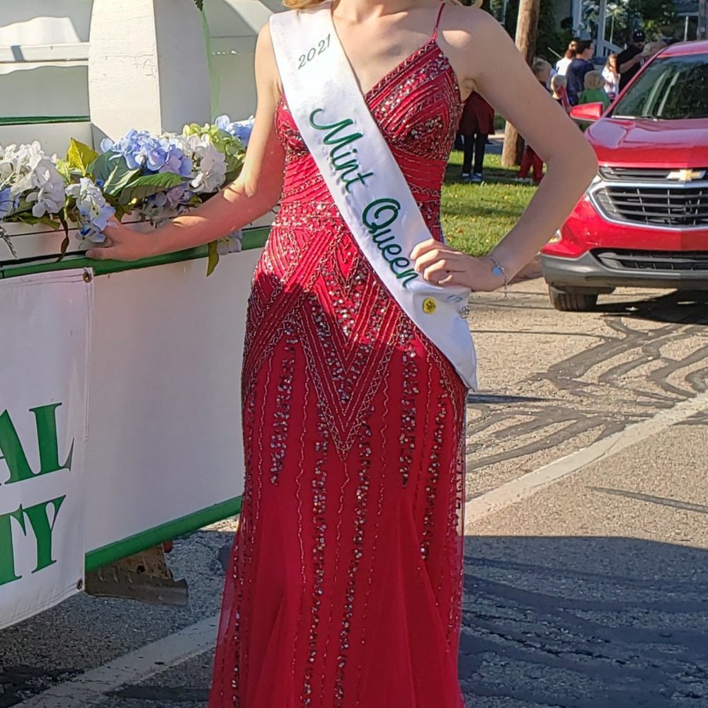 Marina Red Gown